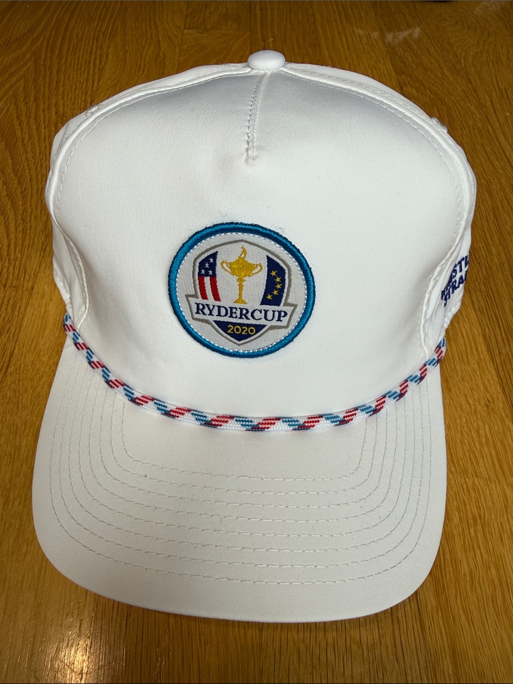 Ryder Cup 2020 White Rope-Trim Baseball Cap